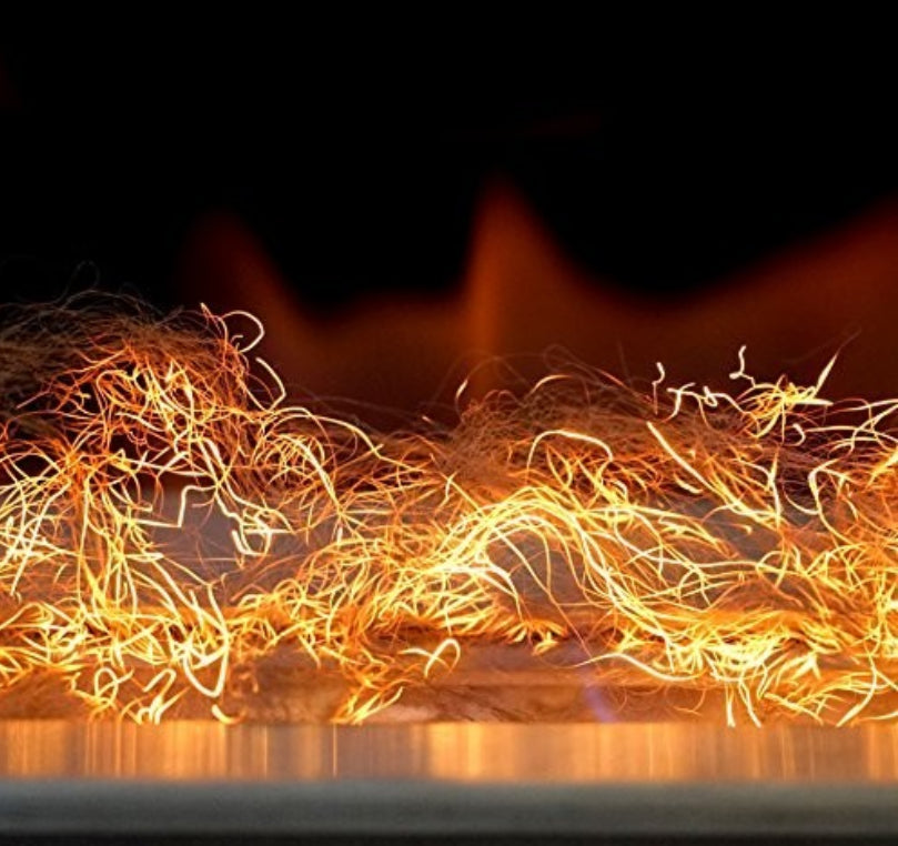 Glow flame hilo incandescente