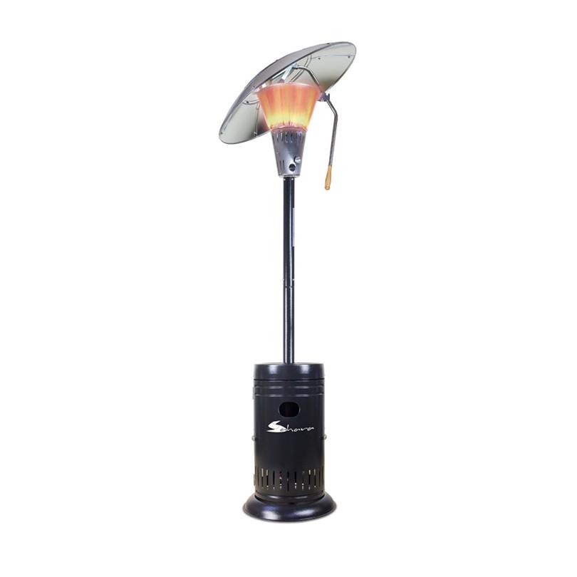 Calefactor de gas Sahara 13 kW Negro Veltron