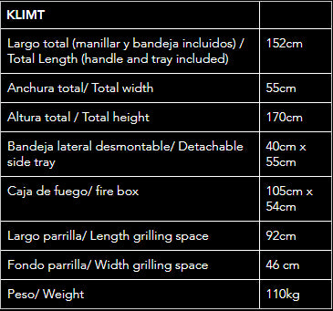 Barbacoa Klimt - Wagner Grills