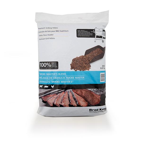 PELLETS DE MADERA SMOKE MASTER'S BLEND - Broil king