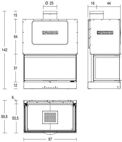 MA 271 SL PIAZZETTA medidas