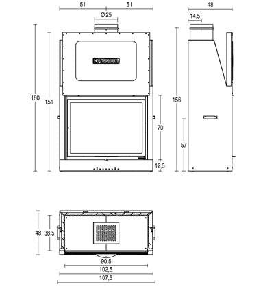 MA 262 SL PIAZZETTA medidas