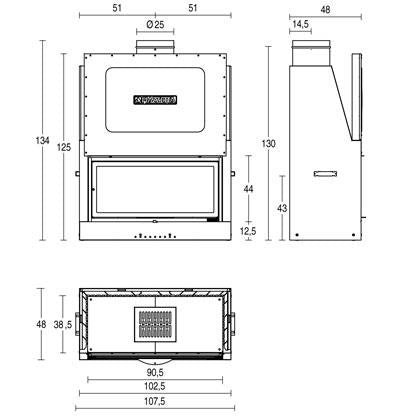 MA 263 SL PIAZZETTA medidas