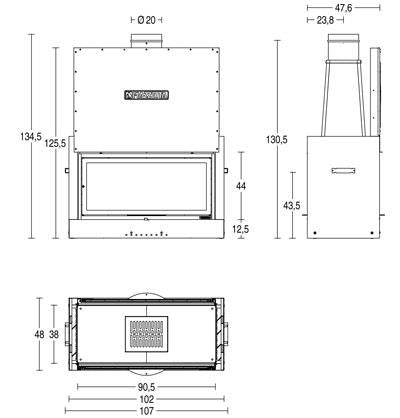 MA 263 B  SL PIAZZETTA medidas
