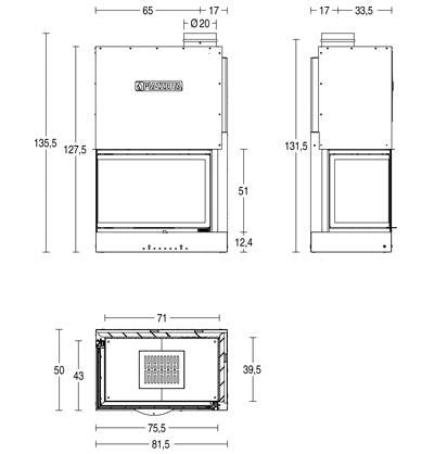 MA 285 D/S SL PIAZZETTA medidas