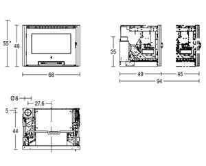 IP 9 PIAZZETTA - medidas