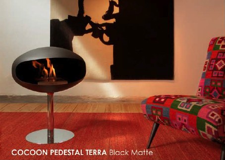 PEDESTAL NEGRO COCOON