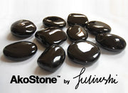 PIEDRAS CERAMICAS NEGRAS AKOSTONE