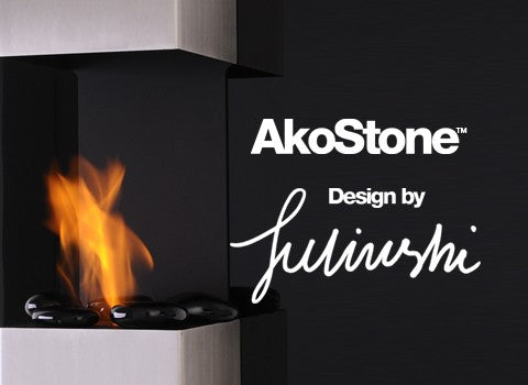 PIEDRAS CERAMICAS NEGRAS AKOSTONE