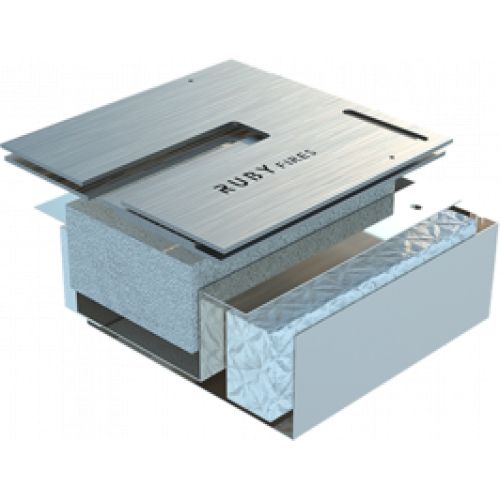 INSERTABLE LADRILLO /ACERO RUBY FIRES XARALYN