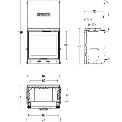 MC 65/60 SL PIAZZETTA medidas