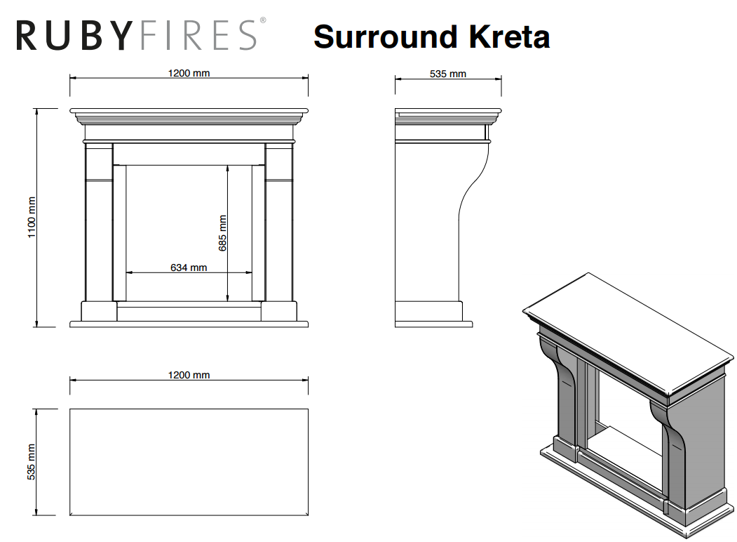 KRETA MINI ELECTRICA RUBY FIRES XARALYN