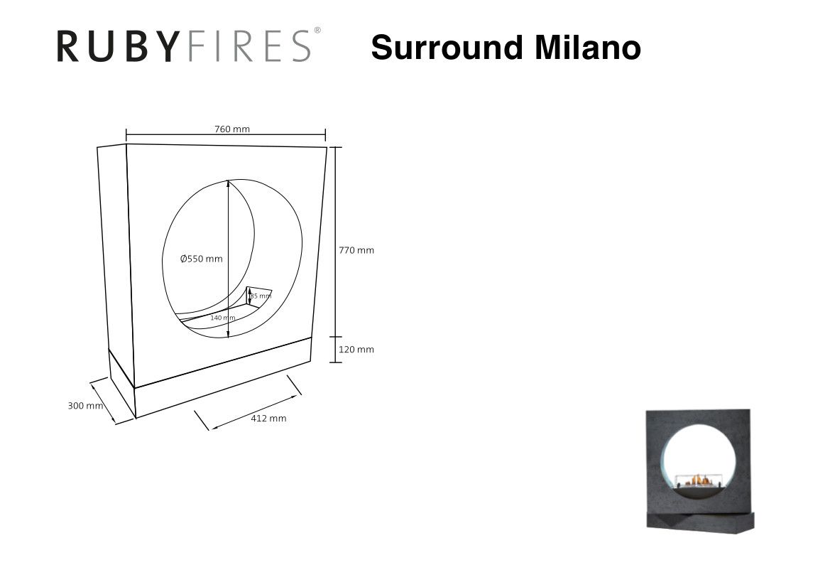 MILANO RUBY FIRES XARALYN