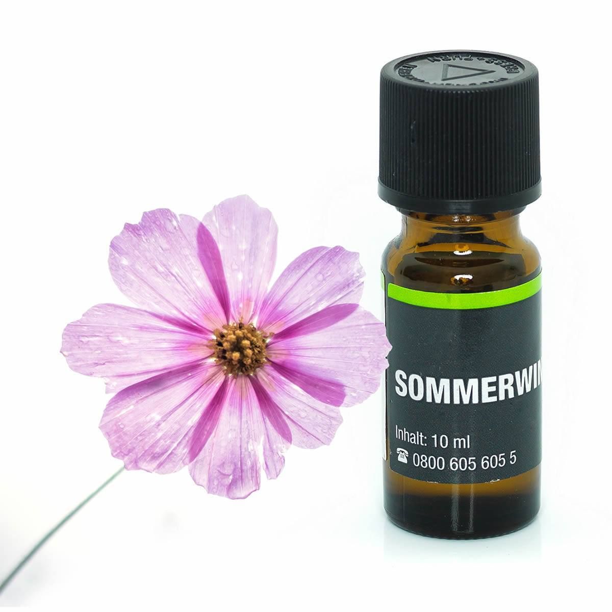 Aceite de fragancia Hofer Chemie en botella pequeña, aroma aromático y natural para difusores y aromaterapia.