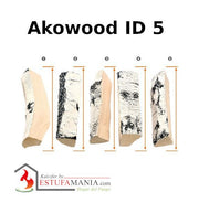 Troncos cerámicos Akowood ID 5 abedul grande, material duradero y decorativo para ambientes cálidos y modernos.