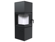 Estufa de leña Quadroom Defro Home
