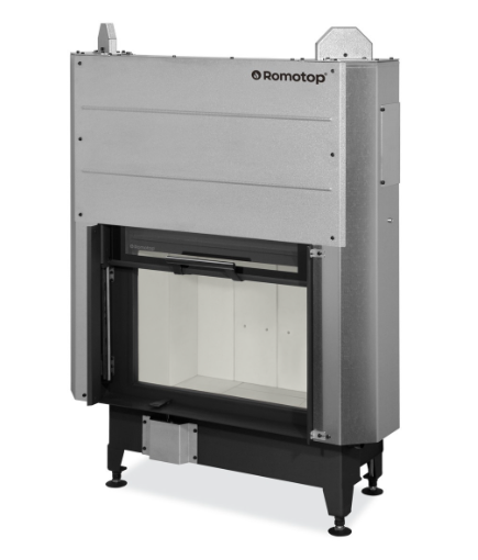 Chimenea de leña HEAT 110.50 (Frontal) - Romotop