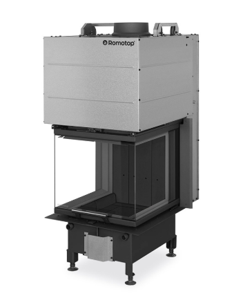 Chimenea de leña HEAT 50.52.50 (Room Divider) - Romotop