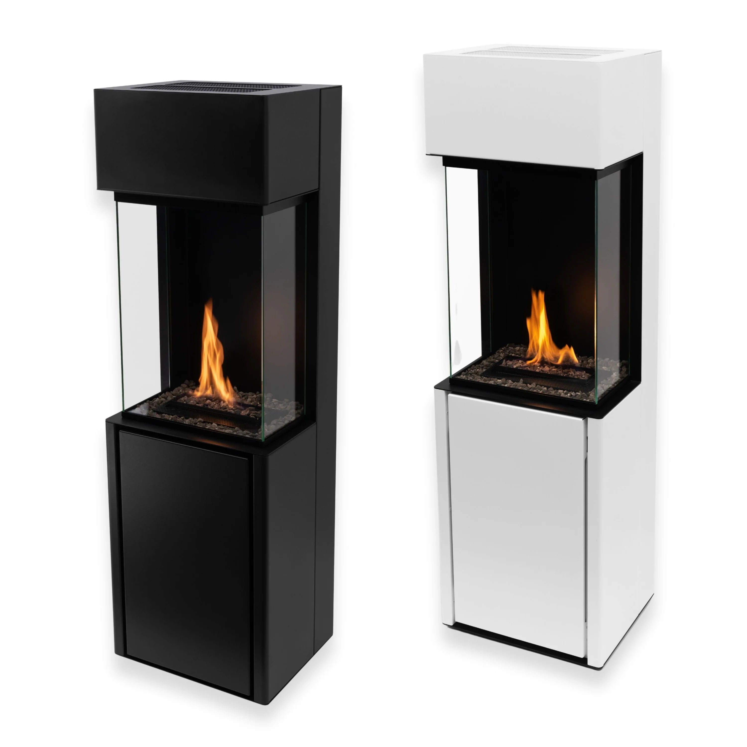 Disponible la estufa arcticon en dos colores: blanco y negro