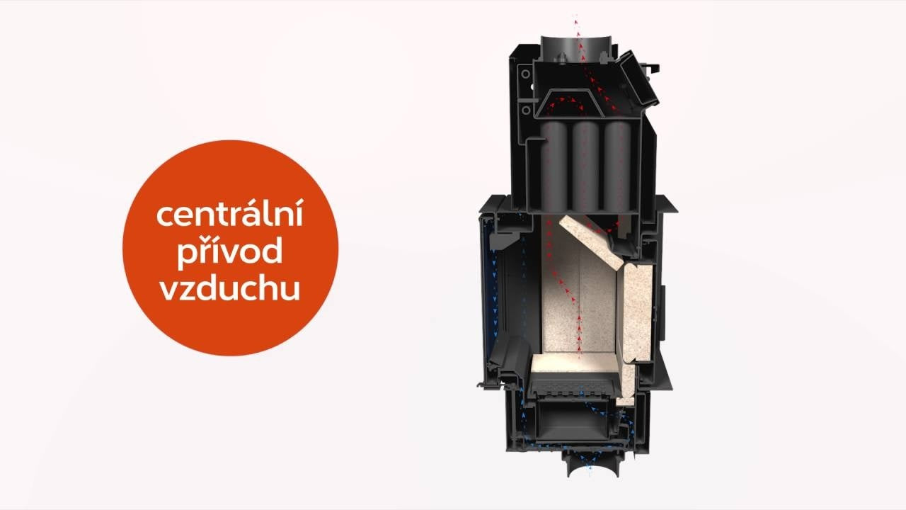 Chimenea de leña HEAT 70.50 (Frontal) - Romotop