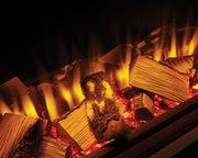 Troncos CUARTEADOS para chimeneas eléctricas