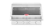Barbacoa de gas empotrable BeefEater Signature 7000 Classic 4B fabricada en acero inoxidable con ventana de vidrio