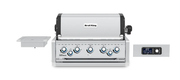 Barbacoa de gas para encastrar Broil King Imperial QS 590 BI en acero inoxidable con 5 quemadores