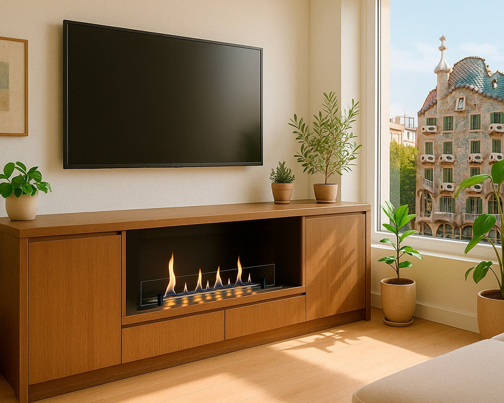 Quemador de bioetanol electrónico BETO - Nora Flames