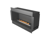 Chimenea de bioetanol automática Planika Forma 1200 con quemador FLA3 de 990mm.