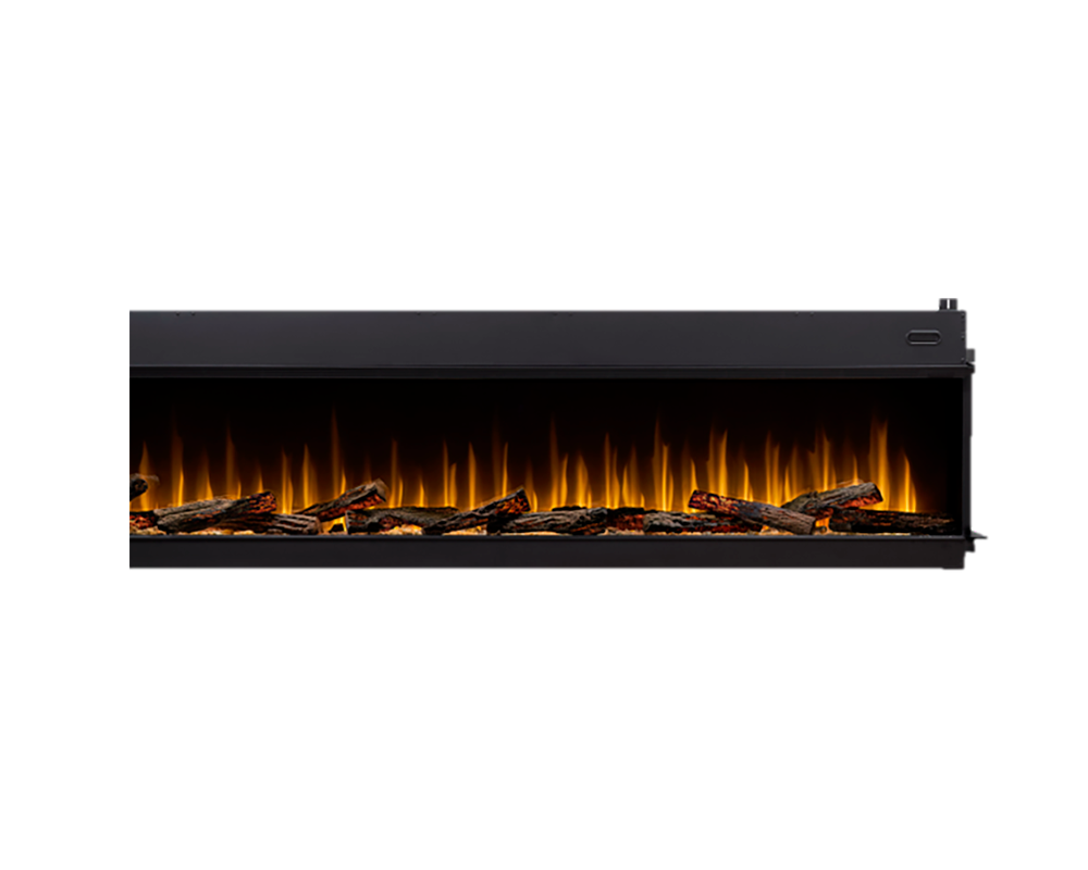Chimenea eléctrica frontal insertable Dimplex Night Ultra con tecnología de llama realista