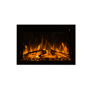 Chimenea eléctrica Elcofire Motion con diseño minimalista y llama LED de alta definición