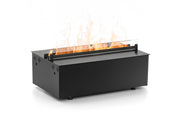 Quemador de vapor de agua Planika Cool Flame Insert con llamas virtuales de aspecto realista y seguro al tacto.