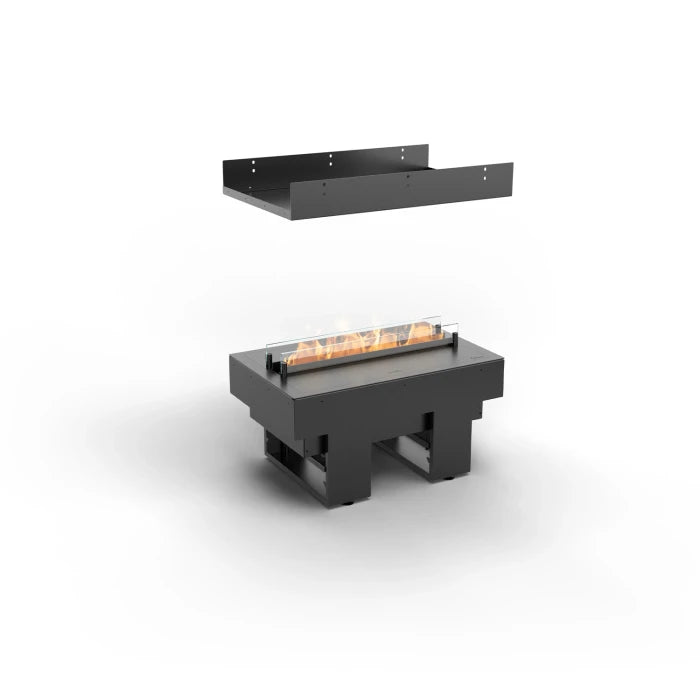 Módulo de encastre modo isla para chimenea de vapor de agua Cool Flame 500