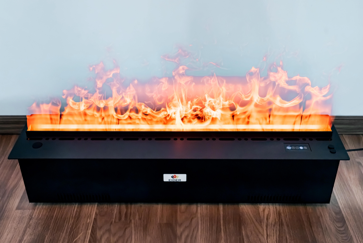Chimenea de vapor de agua Relaxfire RGB con efecto de llama 3D realista