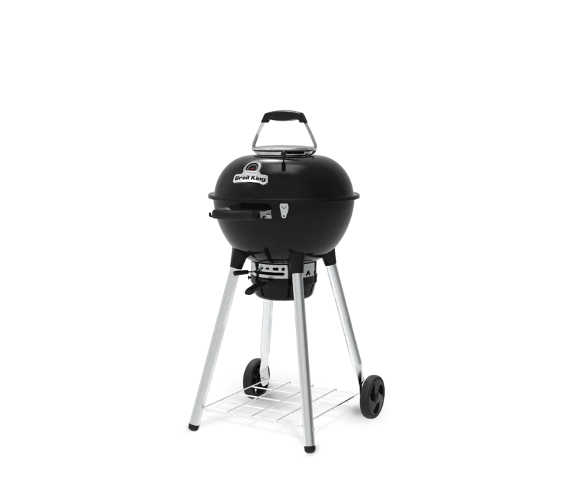 Barbacoa Broil King Gem Kettle Premium de 47 cm con sistema de control de aire y colector de cenizas
