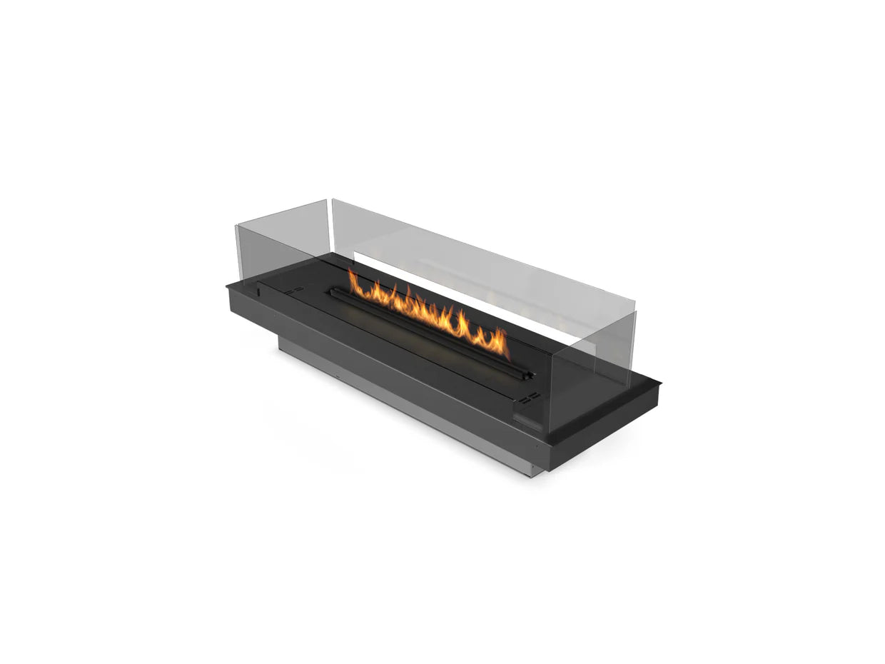 Inserto de bioetanol FLA4 790 con protección de cristal para diseño minimalista. 