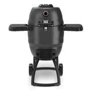 Kamado de acero de doble pared Broil King Keg con carro y bandejas laterales