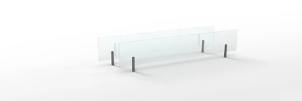 Cristal deflector de aire para estabilizar la llama en quemadores Planika FLA 4+.