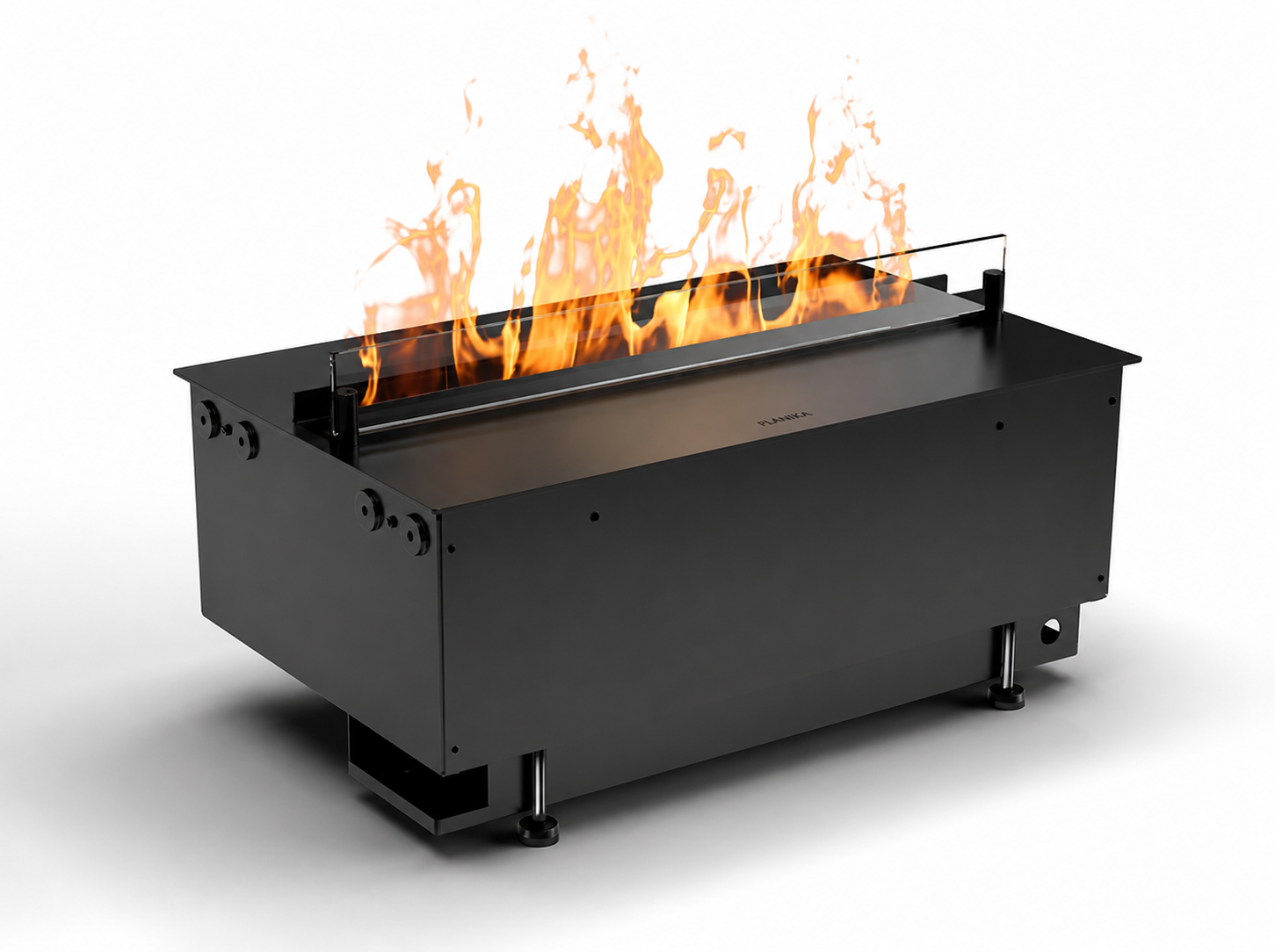 Inserto de vapor de agua Planika Cool Flame 500, diseño compacto para espacios reducidos o mobiliario a medida.