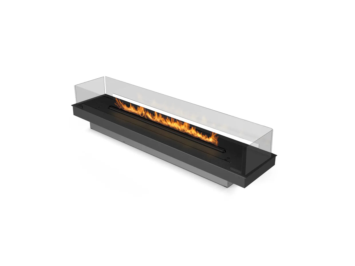 Quemador de bioetanol automático de 1190 mm para chimeneas panorámicas modernas acristaladas 