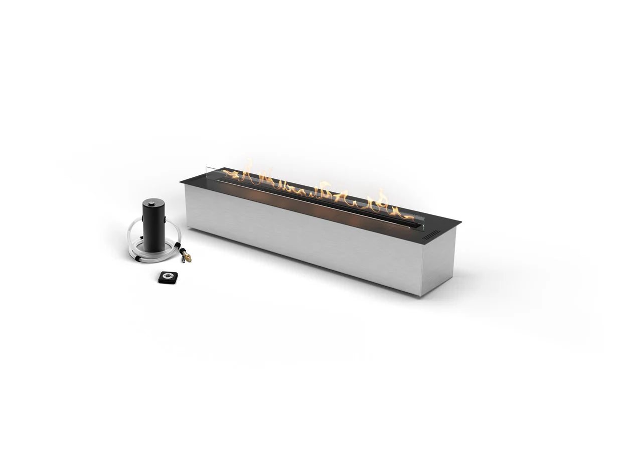 Quemador FLA4 990 de Planika, ideal para chimeneas de un metro de longitud