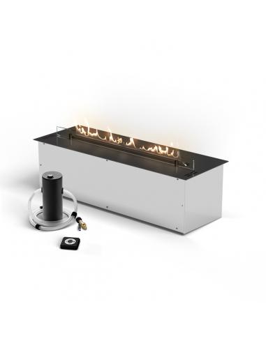 Inserto de bioetanol Planika Prime Fire 790 para chimeneas de diseño sin salida de humos