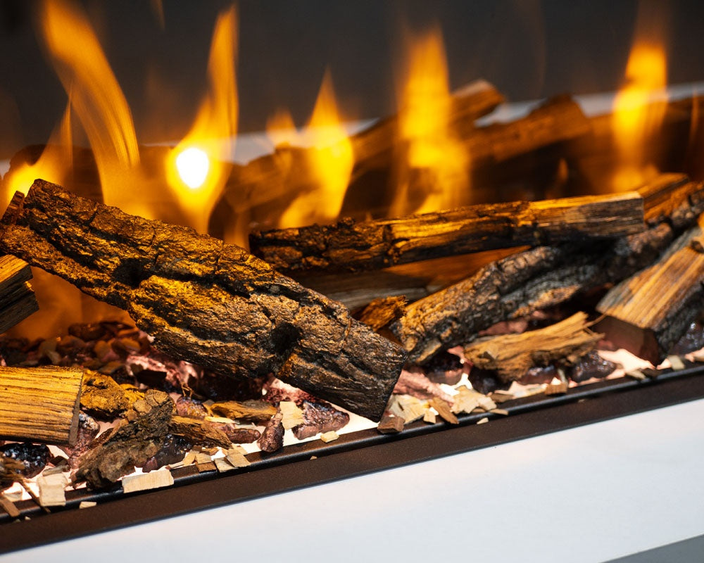 Troncos DELUXE para chimeneas eléctricas SLIM