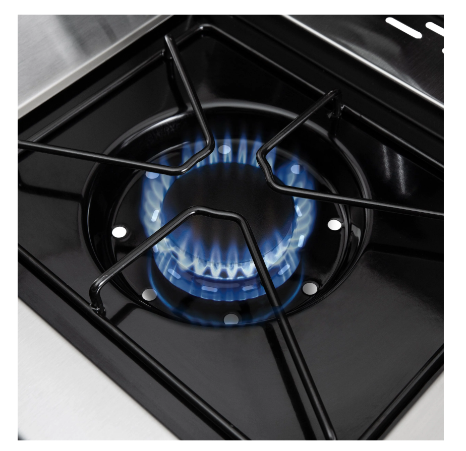 Hornillo lateral de gas de la barbacoa Baron 490 Shadow para cocinar guarniciones y salsas