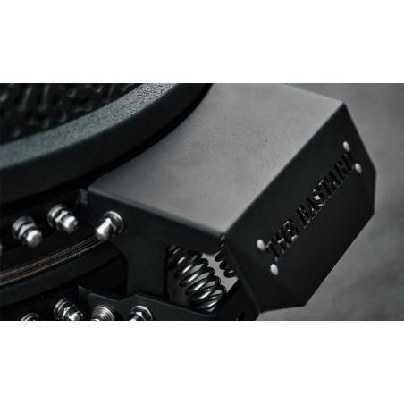 Detalle del sistema de cierre hermético y bisagra de precisión del modelo The Bastard VX Solo para control de aire