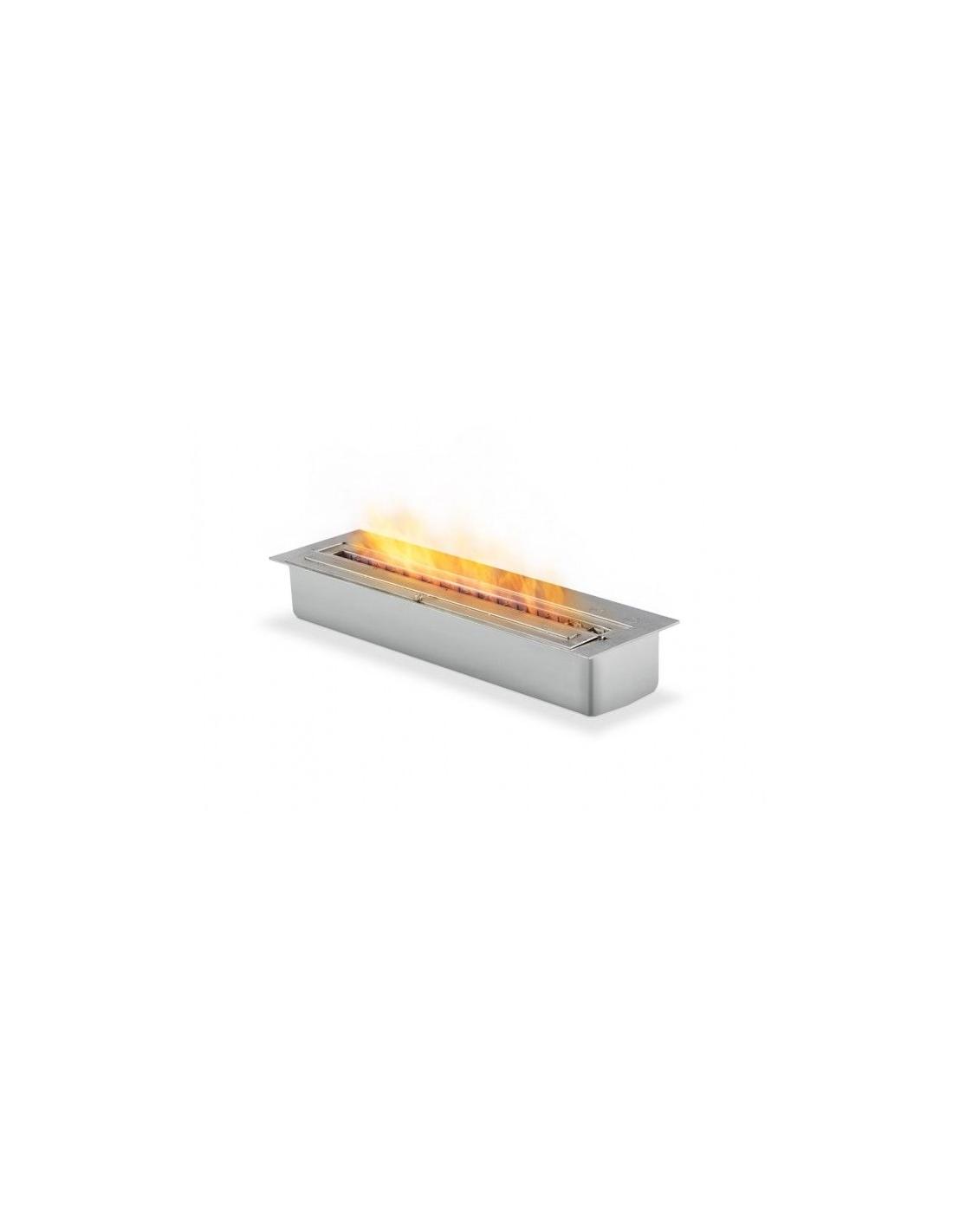 Estufa de leña eléctrica XL Ecosmartfire XL700 con acabado elegante y diseño moderno, ideal para ambientes acogedores y sostenibles.
